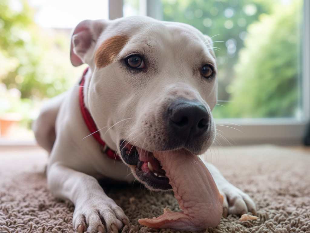 Ehet a kutya csirkeszárnyat