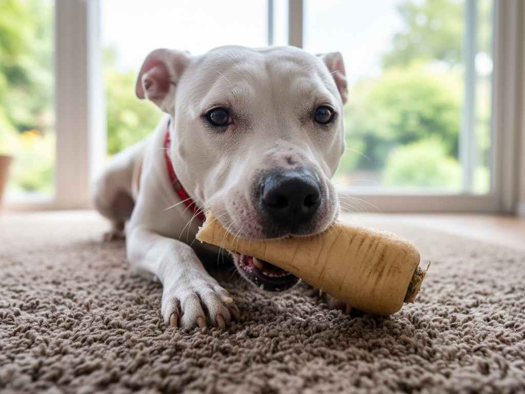 Ehet a kutya paszternákot